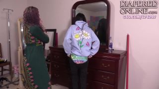 Diaperedonline2Samara Stephanie Samara Caught Diapered by Sister-0