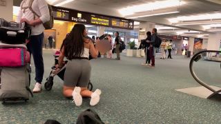 CandidCreeps Airport Legging See Thru Full-1