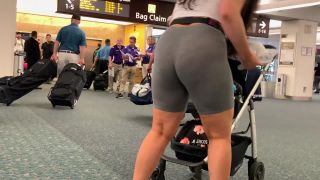 CandidCreeps Airport Legging See Thru Full-9