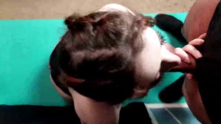 Gorgeous Brunette In Braids Sucks Big Cock Pov On Her Knees Gets Massive Facial And Cum Play 1080p-3