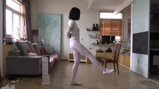 adult clip 49 china rope bondage shibari cuffed leotard | rope bondage | femdom porn bdsm asia-9