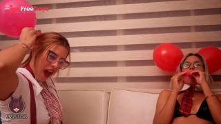 [GetFreeDays.com] Playing with balloons with my best friend Sex Stream December 2022-3