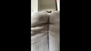 sweaty and dirty white socks want to be pampered, so do your job-0