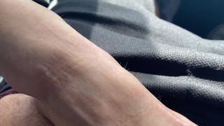 Pov Milf Foot Tease And Handjob While Driving 1080p-4