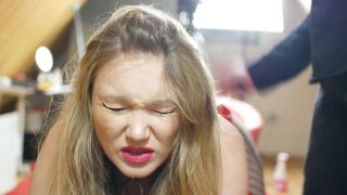 xxx clip 14 Ass Punishment – Just the face 4K – NaughtyNatali, encasement fetish on bdsm porn -0