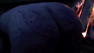 Danish Femdom - Outdoor Branding Spanking!-9