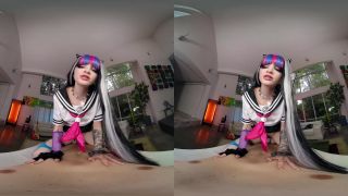 adult clip 10 Dangaropa: Ibuki Mioda A XXX Parody - Lola Fae Oculus Rift - fucking - cosplay rubber glove fetish-0