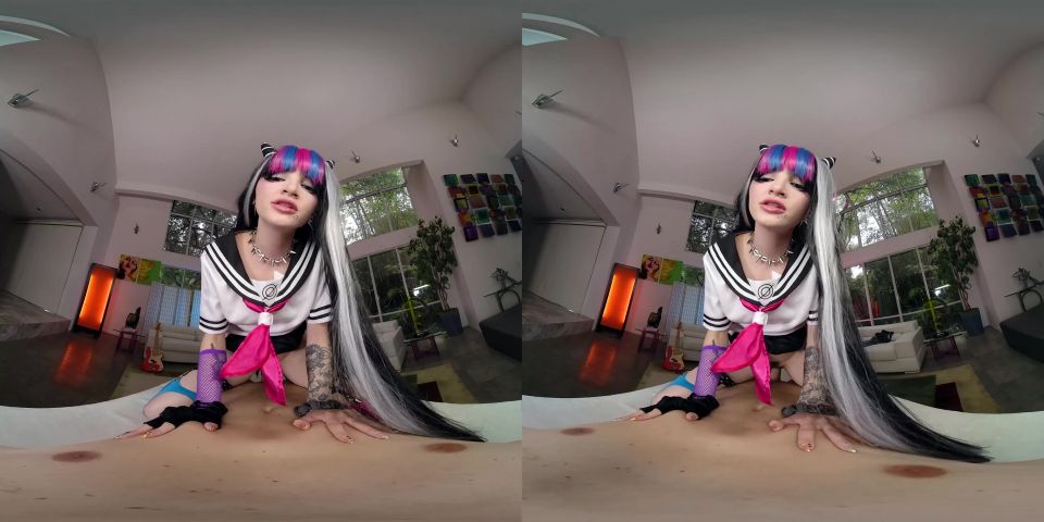 adult clip 10 Dangaropa: Ibuki Mioda A XXX Parody - Lola Fae Oculus Rift - fucking - cosplay rubber glove fetish