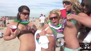 Girls Gone Crazy on the Beach in  Texas-0