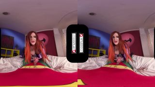 VRcosplayx presents Alexxa Vice in Starfire A XXX Parody Cosplay!-7