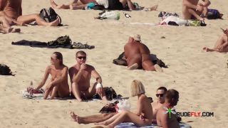It just got hotter at the nude strand thanks to  her-0