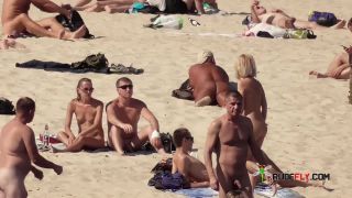 It just got hotter at the nude strand thanks to  her-1
