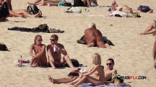 It just got hotter at the nude strand thanks to  her-3