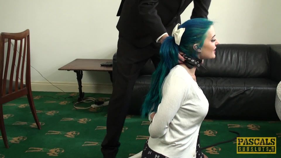 Alexxa: Double Dick Punishment For Office  Angel