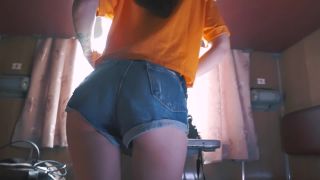 MilaGrace - Lustful Eighteen Year old Bitch Sucked my Fat Cock in the Train  - pov - big ass porn amateur ffm-9