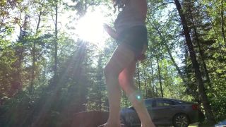 DGG Incredible outdoor amateur MILF loose anal prolapse again and again Fisting!-8