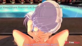 Belfast on bikini blowjob on the pool  1  Azur Lane  Full and POV on patreon Fantasyking3-8