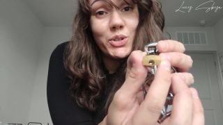 free porn clip 25 Lucy Skye – Chastity Cocksucker Assignment on fetish porn femdom experience-1
