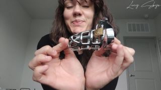free porn clip 25 Lucy Skye – Chastity Cocksucker Assignment on fetish porn femdom experience-2