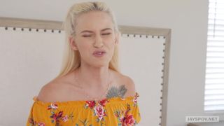 Kiara Cole - Tiny Teen Step Sister Swallows Her Brothers Cum - Jays POV - Blonde-0