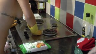 Bad Dolly – Naked Marigolds Cleaning JOI!-0