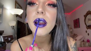 adult xxx video 22 femdom empire hd misswhip – Mouth Fetish-Purple Lipgloss, domination on femdom porn-1