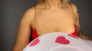 Megan_pkr - Looning over Heart Balloons - NO POPPING - Fetish-4