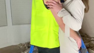 Onebadwife - 23-12-2021 6768 - Walking in the building site and kissing - Big tits-7