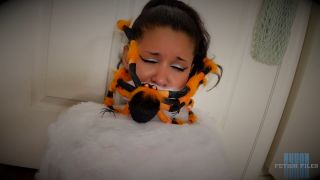 ALIENS AND MONSTERS - Calisa Bliss Hooters Girl Ambushed By Arachnids..-5
