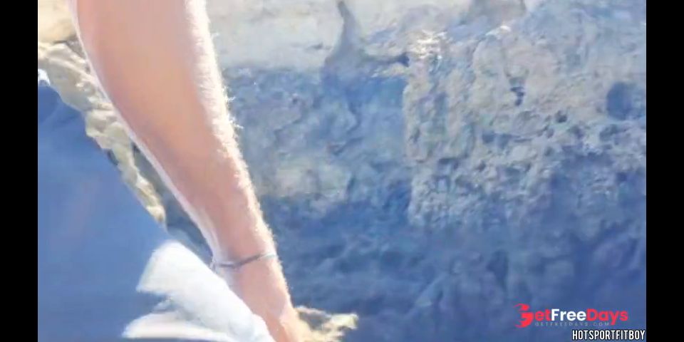 [GetFreeDays.com] Risky Adventure - Running with a stop to touch my dick on public beaches Adult Stream February 2023