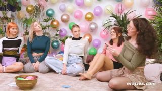 Big Tits Ersties - Dare Ring Ep 1 of 4 - Tension Builds As 5 Amateur Babes Get To Know One Another-3