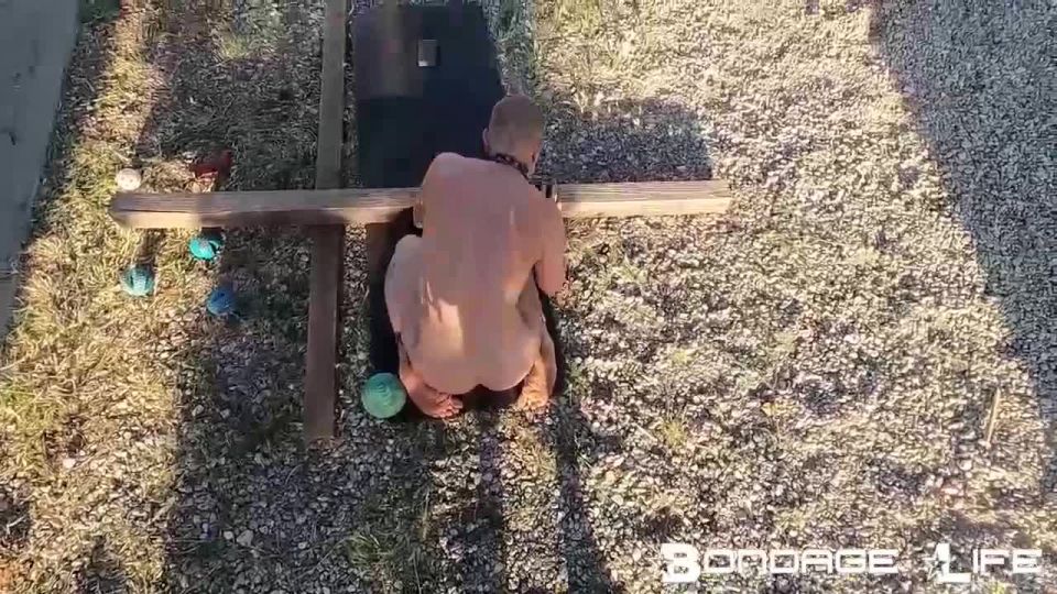 porn clip 28 Bondage Life – Sanding The Cross Rachel Greyhound on bdsm porn cei fetish