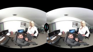 Getting A Raise At Work – Seth Gamble and Nicolette Shea VR  Voyeur-8