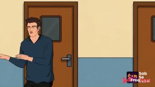 College Fever E1 Desi Bhabhi aur Teacher ka Hindi Hot 2D Cartoon Sexy Video-2