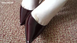 Online tube Shiny Shoejobs presents Cum On My Red So Kate-2