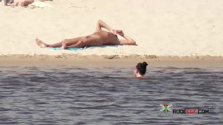 Molesting and taking video of my friend on a nude plage  at-5