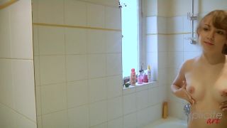 French teenager fucking her ass in the tub Hairy-4