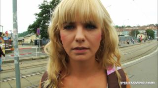 Private  Bella Baby  Czechian Blonde Bella Babys Street Pickup (Full HD)-0