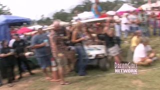 Biker Chicks Gets Naked At A Rally-0