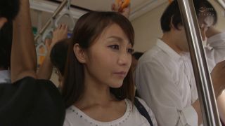 Married Woman Part-Time Molester Train - Public Obscene Exposure Wet with Shame Inside the Car Ooshima Yuuka ⋆.-0