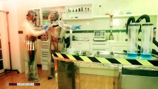 Latex Porn - 7892 - A Successful Experiment - Part Four - Amy Statik & Cynth Icorn on fetish porn sanitary pad fetish-4