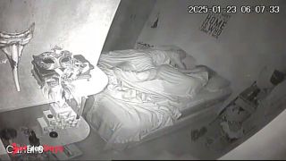 [Sleeping.Porn] Someone fixed a camera in their bedroom girlfriend plus boyfriend-5