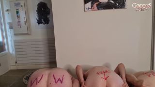 free porn clip 29 Goddess Aveena - 2 Dommes Humiliate Their 3 Slaves - FullHD 1080p, blood fetish porn on femdom porn -9