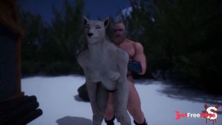 [GetFreeDays.com] Sexy busty furry babe gets fucked by big cock outdoors until he cums on her face in wild life sex Adult Leak February 2023-2