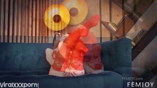 Tora Reeves Teases in Scarlet Lingerie Video tora reeves scarlet-1