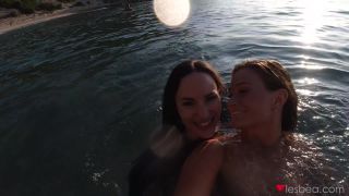 Sea sand and outdoor sex at sunrise - [Hardcore porn]-9