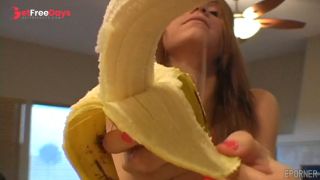 [GetFreeDays.com] Brunette Girl Is Eating Banana - Addison Rose Porn Stream March 2023-0