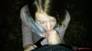 Lustful Teen wants to Suck Dick at Night in the Woods. POV - Sex Karma ...-7