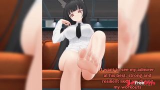 [GetFreeDays.com] Your foot fetishism has disappointed Miyabi. Now shes going to tease and test your self-control Sex Clip November 2022-3