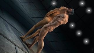 3D 09853 Wolverine Gets Into A Sticky Situation-3